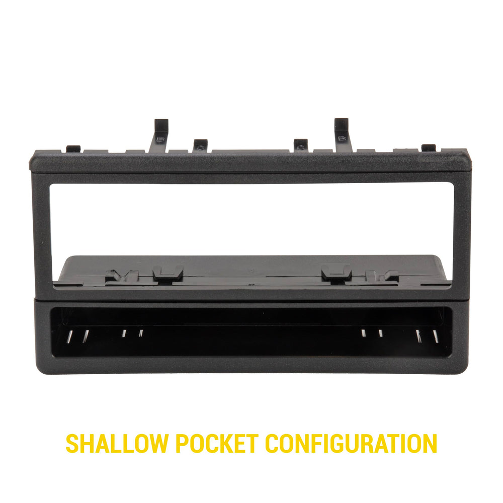 Scosche FD1327B low-profile design preserves dash aesthetics