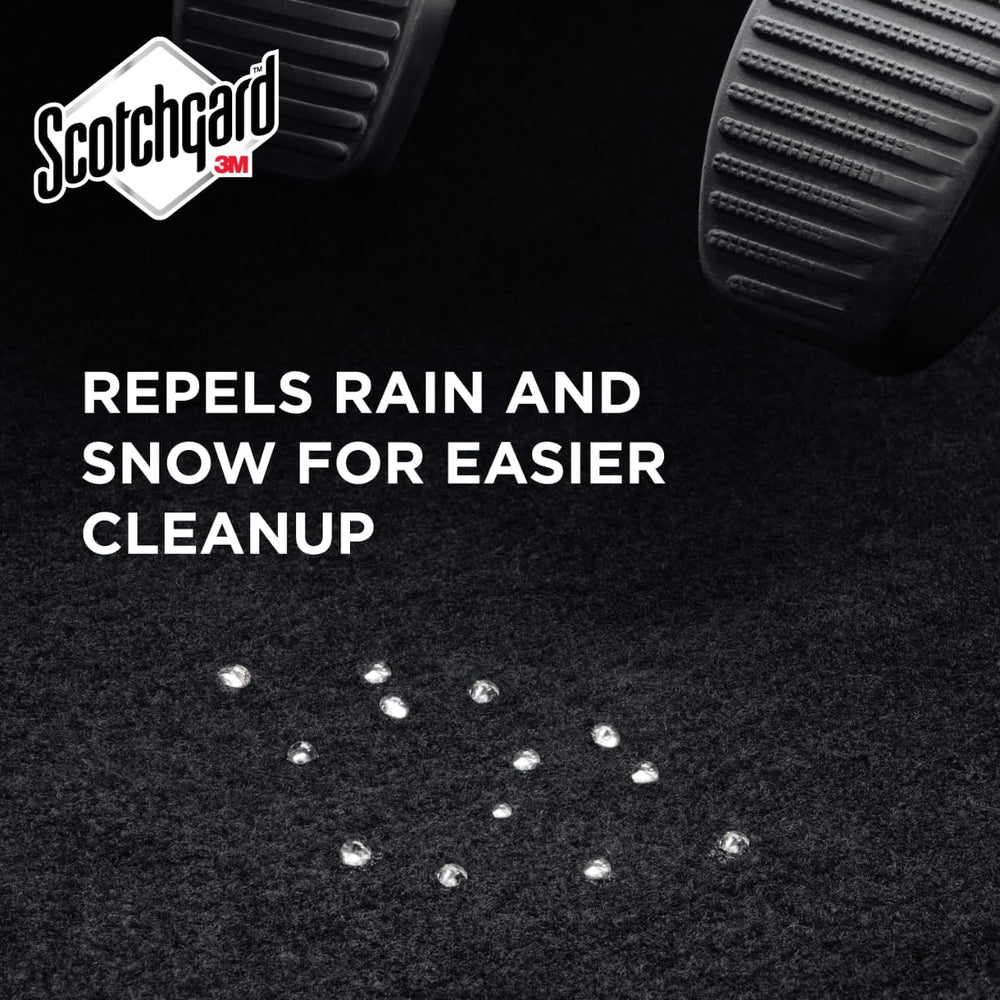 Scotchgard Auto Fabric Seat Interior: cushions and seats stay drier with moisture resistance.