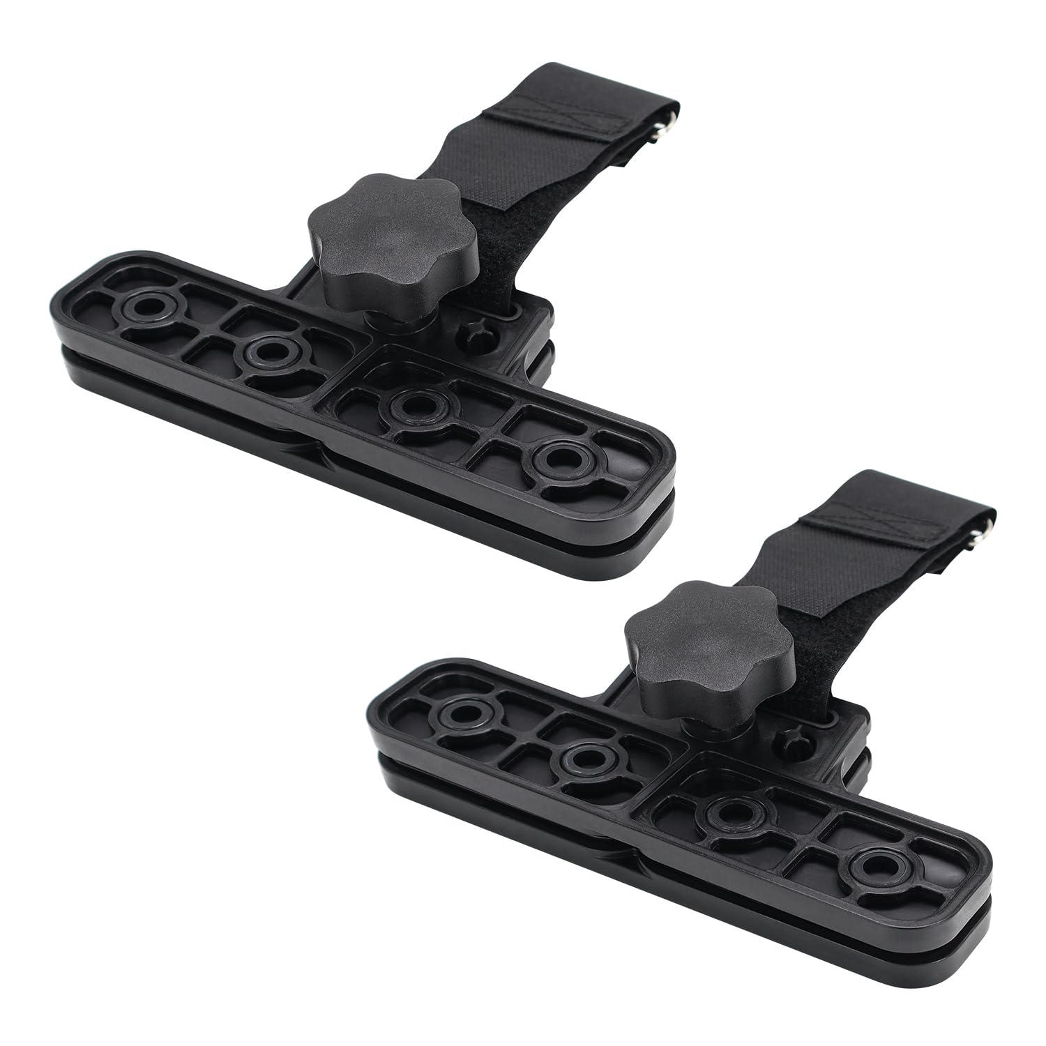 scottchen PRO RV Awning Clamps assembly demonstrates secure, wind-resistant mounting.