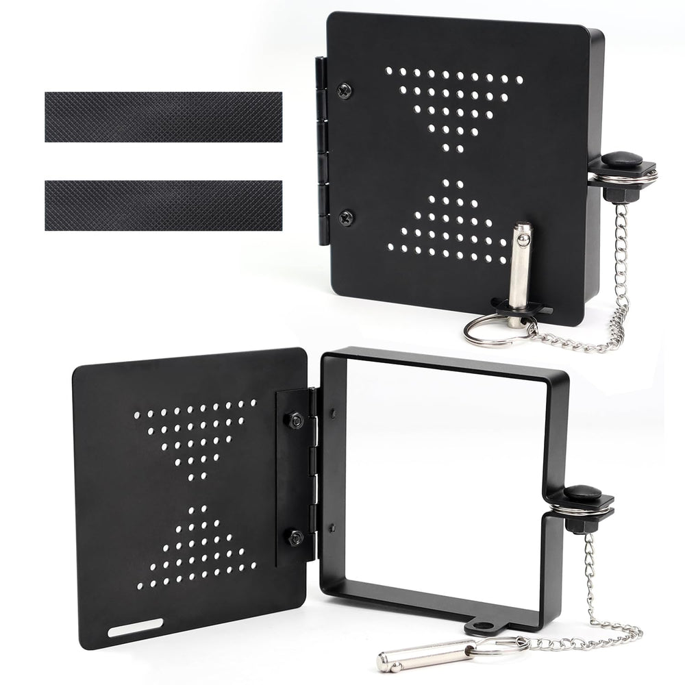 Scottchen PRO RV bumper caps assembly showing 2-pack kit for 4-inch square bumpers