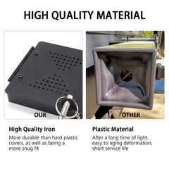 Scottchen PRO metal bumper caps endure sun and road debris for lasting bumper protection