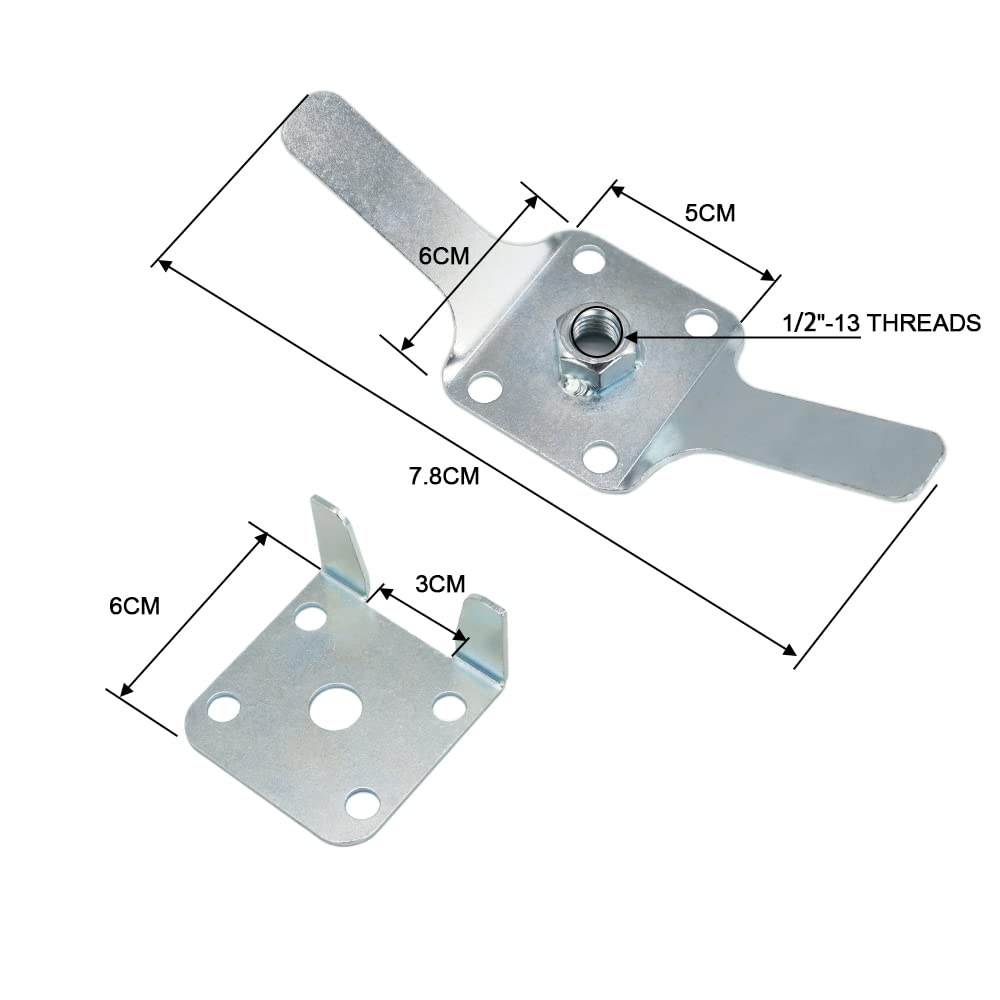 scottchen PRO RV double propane lock side view demonstrates compact, durable design for secure mounting