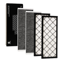 SCREW RHINO HEPA filter for Tesla Model Y front view showing rugged fit and filtration
