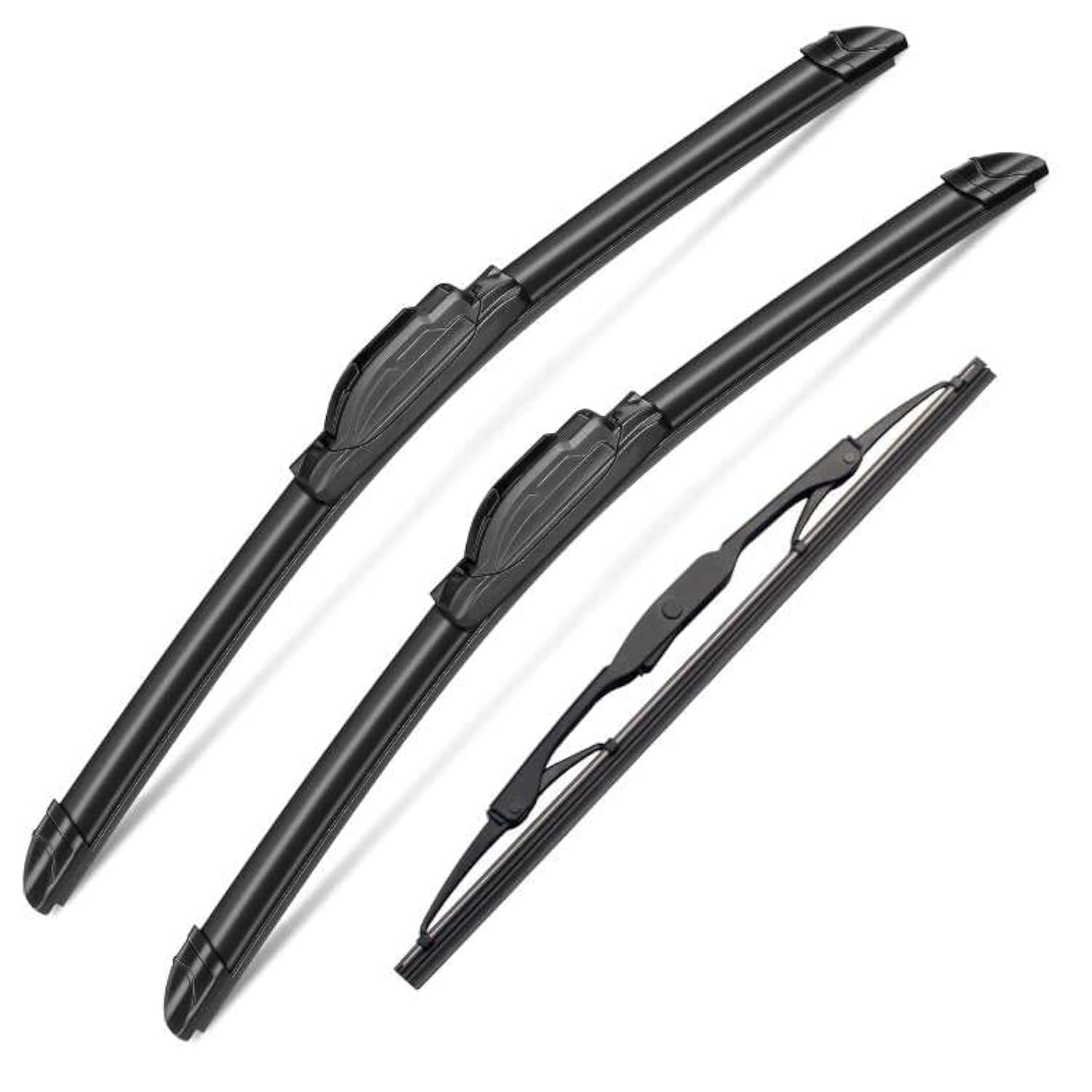 Sctioansn 3Pcs wiper blades for Dodge Grand Caravan front driver side improve rain visibility