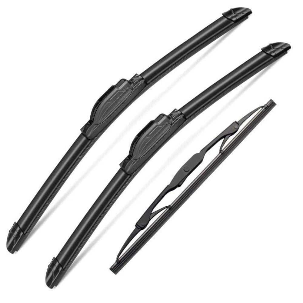 Sctioansn 3Pcs wiper blades for Dodge Grand Caravan front driver side improve rain visibility
