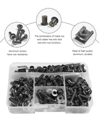 SCUARI aluminum M5 bolts 25mm for secure, versatile installation.