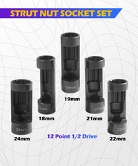 SCUARI strut nut socket 19mm for reliable vehicle servicing