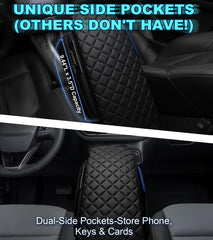 SDPVorn armrest cover with 1-inch lift increases space and comfort.