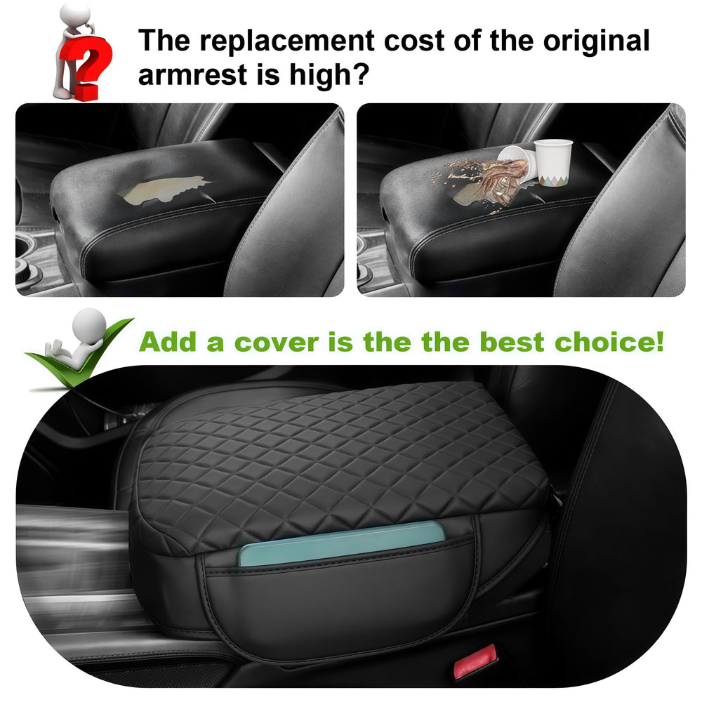 SDPVorn Pathfinder center console cover armrest adds comfortable support
