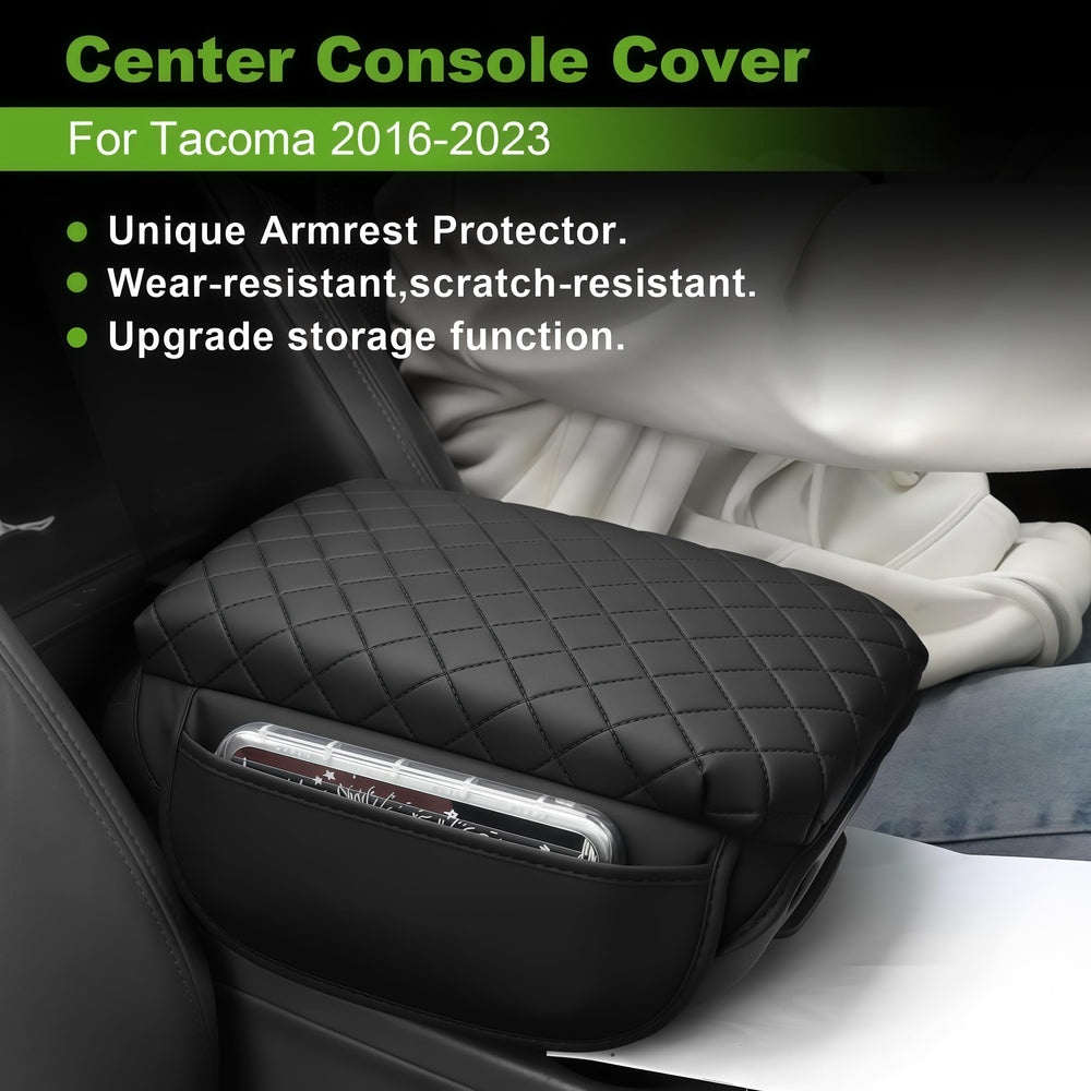SDPVorn center console sleeve adds height for added arm comfort.