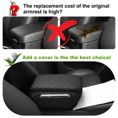 SDPVorn armrest cover with organizer pockets keeps small items within reach.