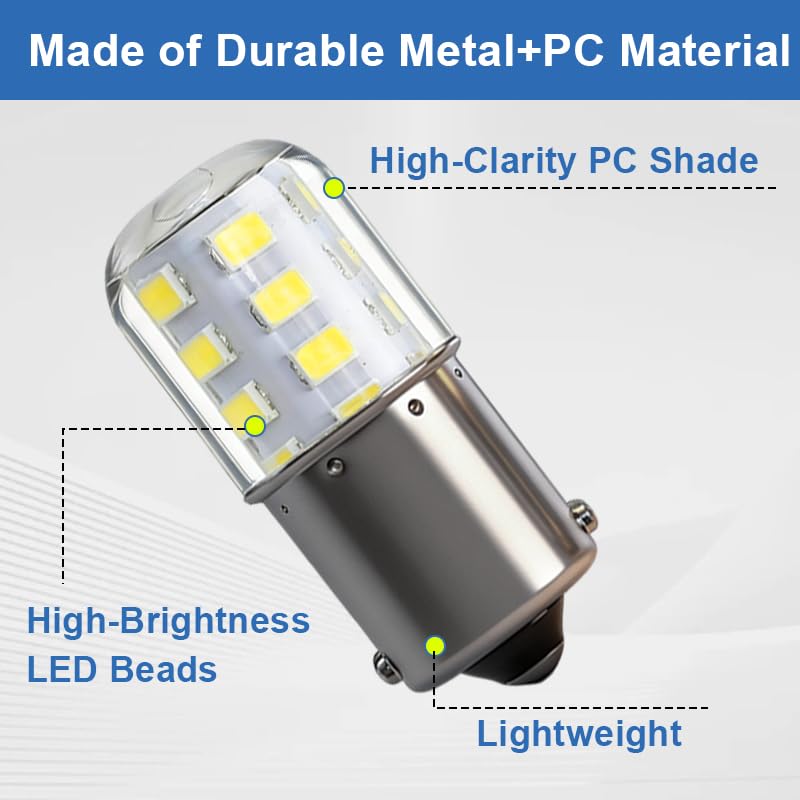 SDRZJX BA15S LED bulbs interior use for RV and boat lighting