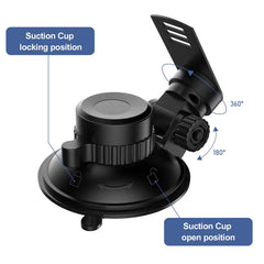 SDSACZMU dashboard bracket keeping radar detector steady on uneven roads.