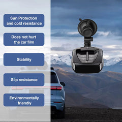 SDSACZMU windshield mount featuring rotary switches for easy angle adjustment while driving.