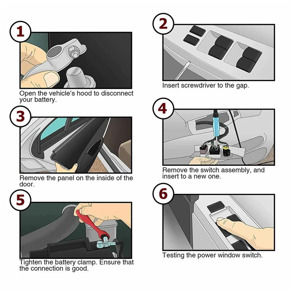 SDYYDS Master Power Window Switch quality control ensures reliable performance