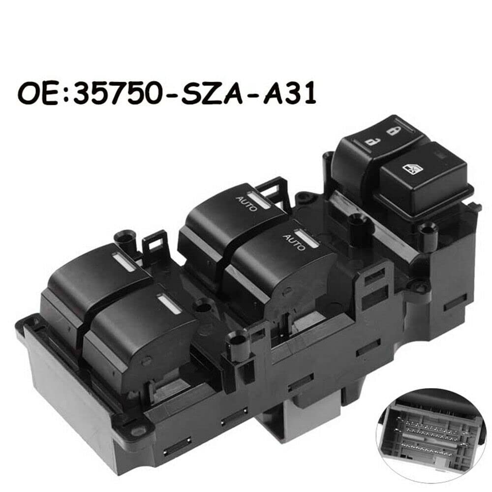 SDYYDS Master Power Window Switch top-angle detail for precise alignment