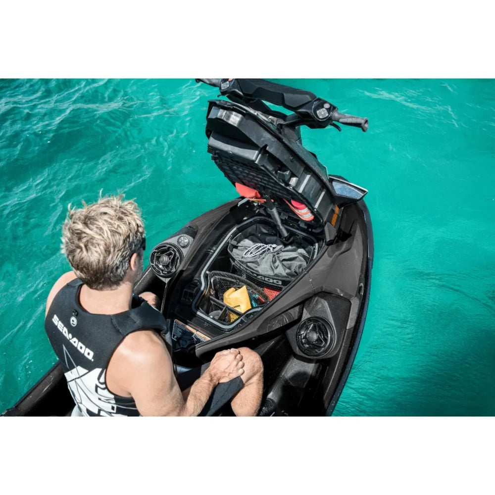 Sea-Doo OEM 295100835 bin on board for sturdy cargo organization.