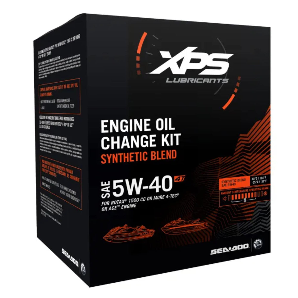 Sea-Doo OEM 9779251-1 kit contents for easy DIY oil change on watercraft