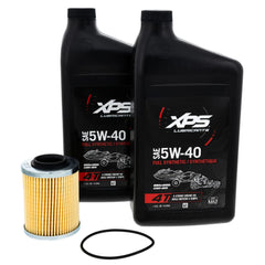Sea-Doo OEM XPS synthetic oil bottle included for reliable lubrication.