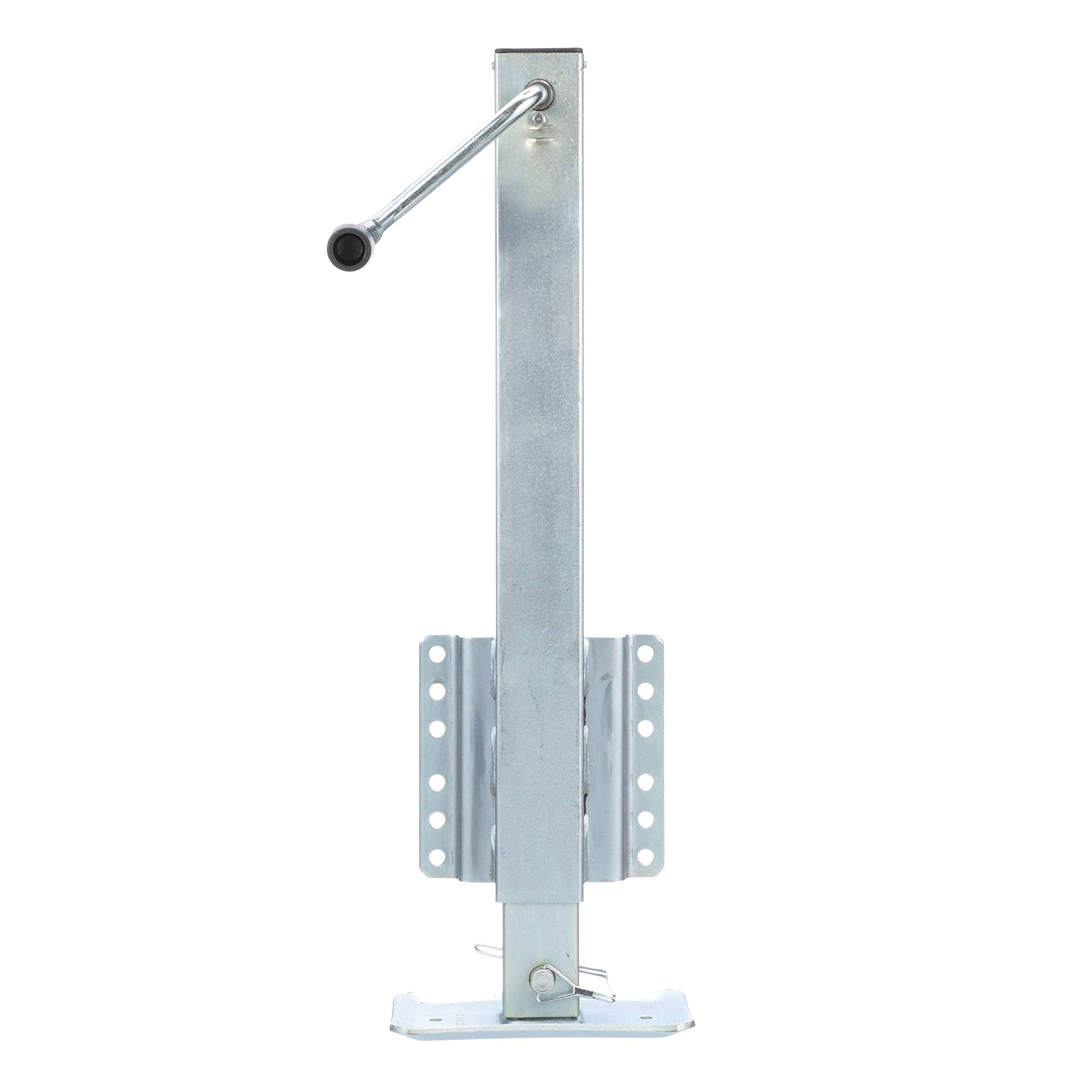 SEACHOICE jack supports up to 2,500 pounds for heavy trailer loads