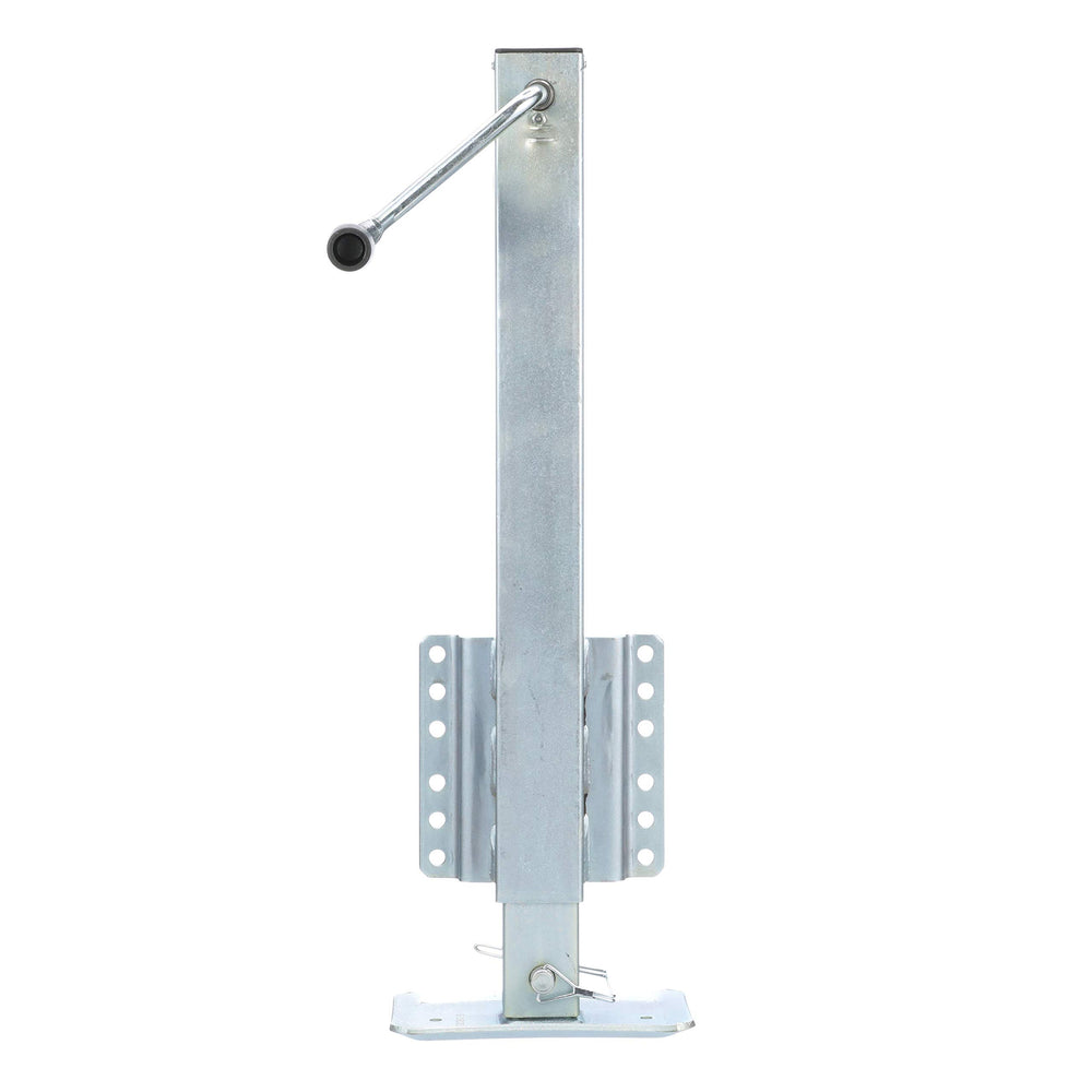SEACHOICE jack supports up to 2,500 pounds for heavy trailer loads