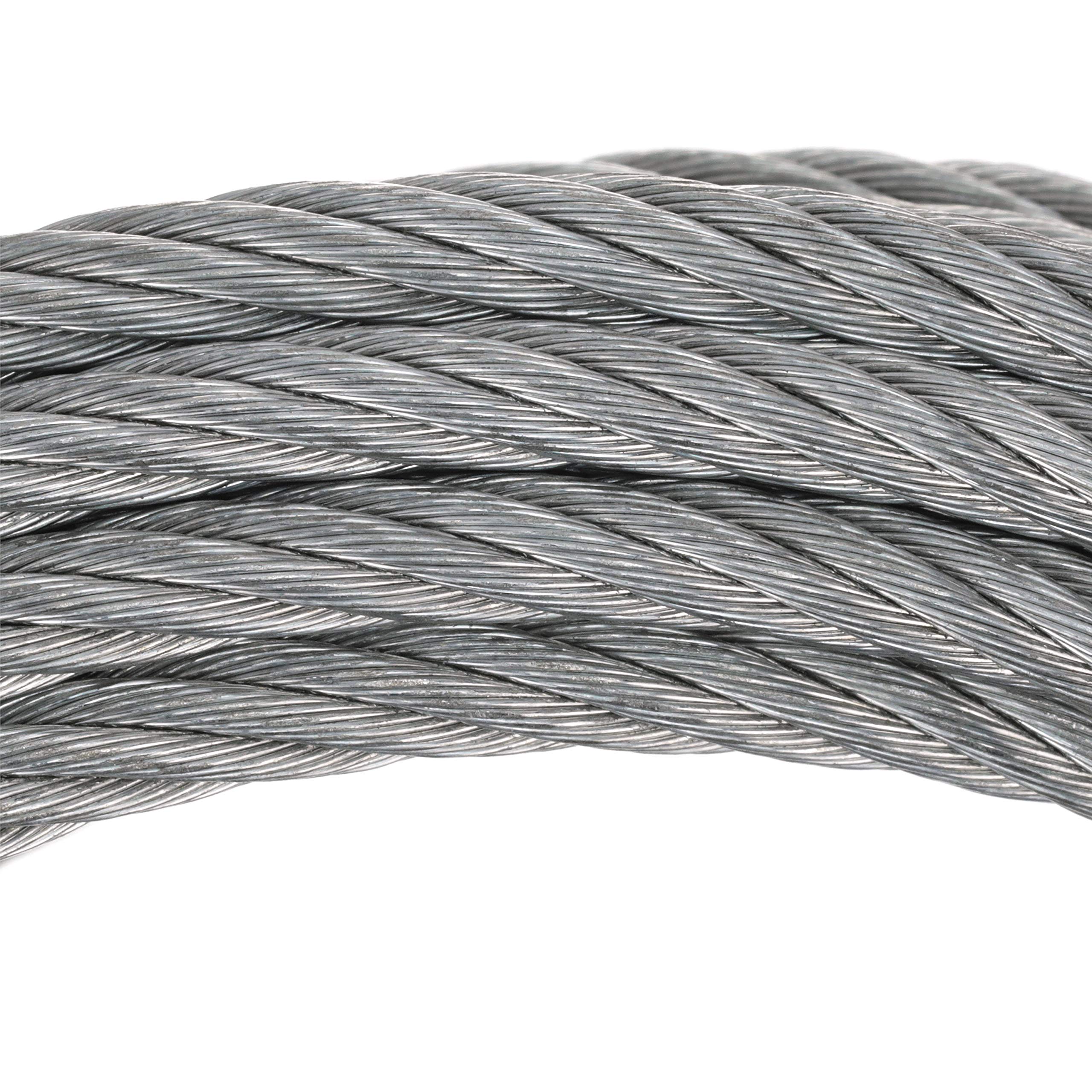 Seachoice cable rated for 4,000 pounds tensile strength
