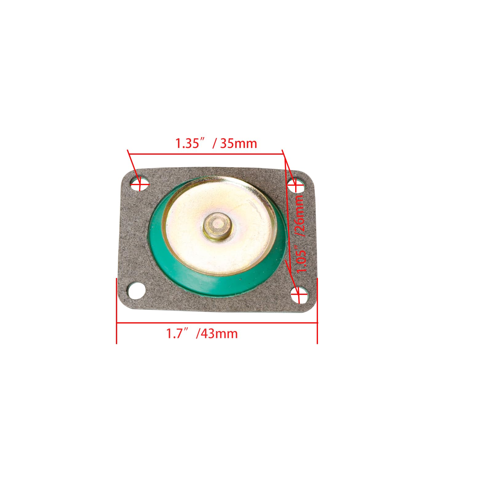 SeaEagles 135-10 diaphragm direct-fit demonstrates Holley compatibility.