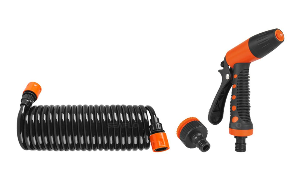 SEAFLO portable washdown system on deck enables quick cleanup.