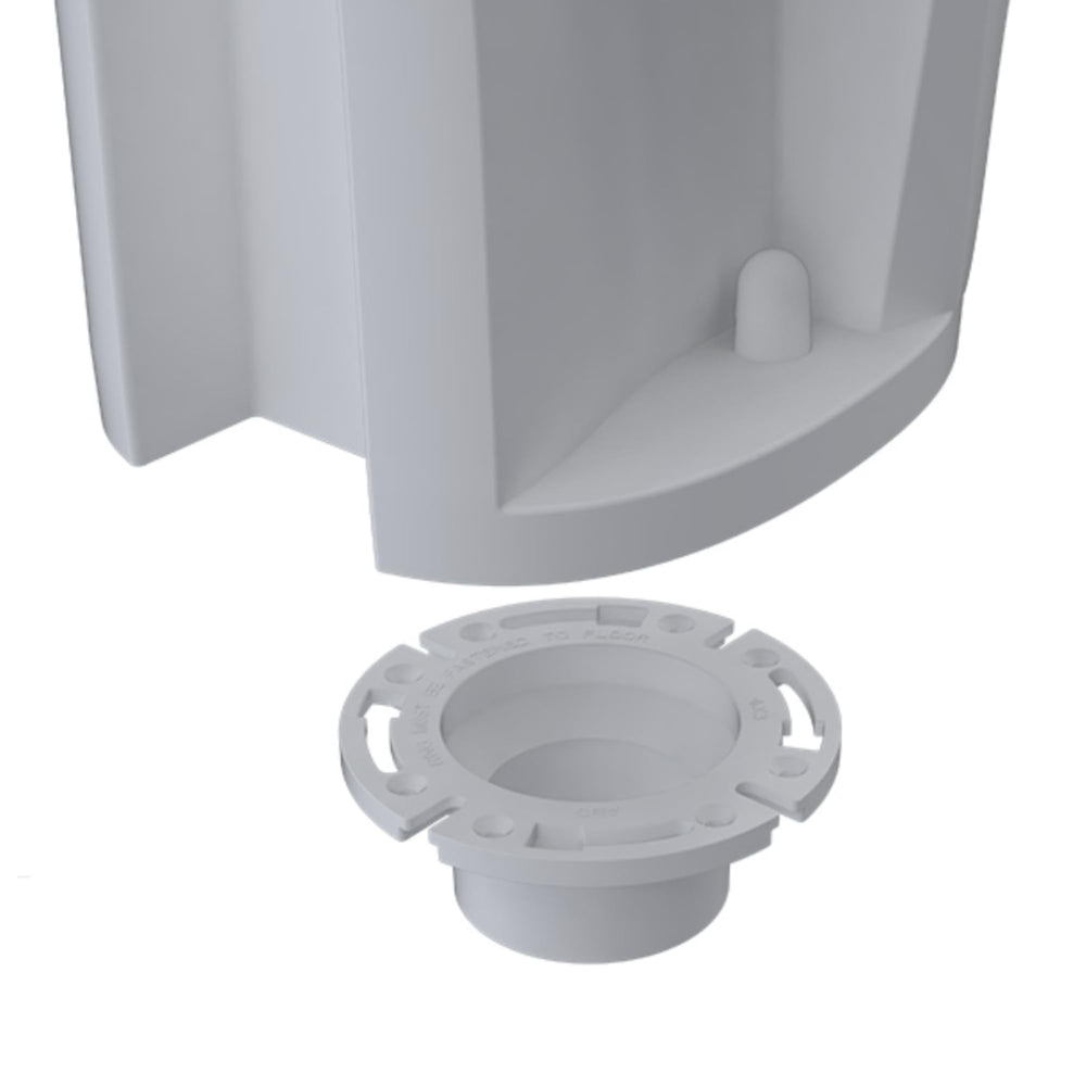 SEAFLO flange with installation hardware simplifies mounting and leak prevention