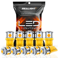 SEALIGHT 194 Amber 2000K license plate light delivers bright, uniform plate illumination.