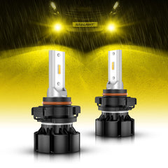 SEALIGHT 2504 PSX24W amber fog light bulbs improve visibility in snow