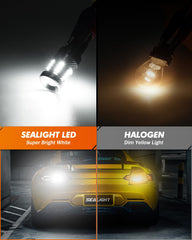SEALIGHT 3157 LED bulb projector lens delivers focused 6000K white light