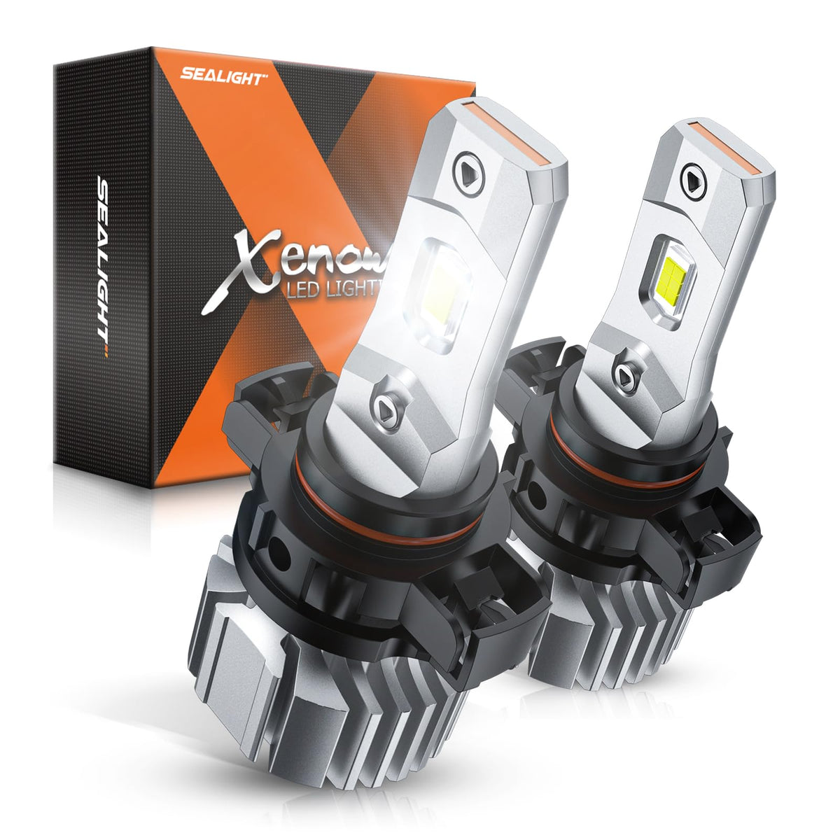 SEALIGHT 5202 LED fog lights front view, enhanced visibility in foggy conditions