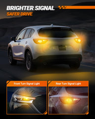 SEALIGHT 57-SMD chipsets provide strong amber light with efficient power use.