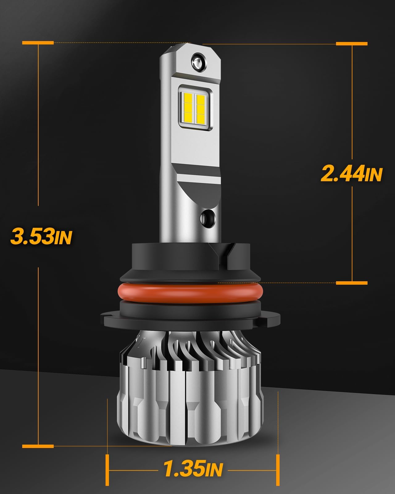 SEALIGHT 9004 dual bulbs pack for easy two-lamp replacement.