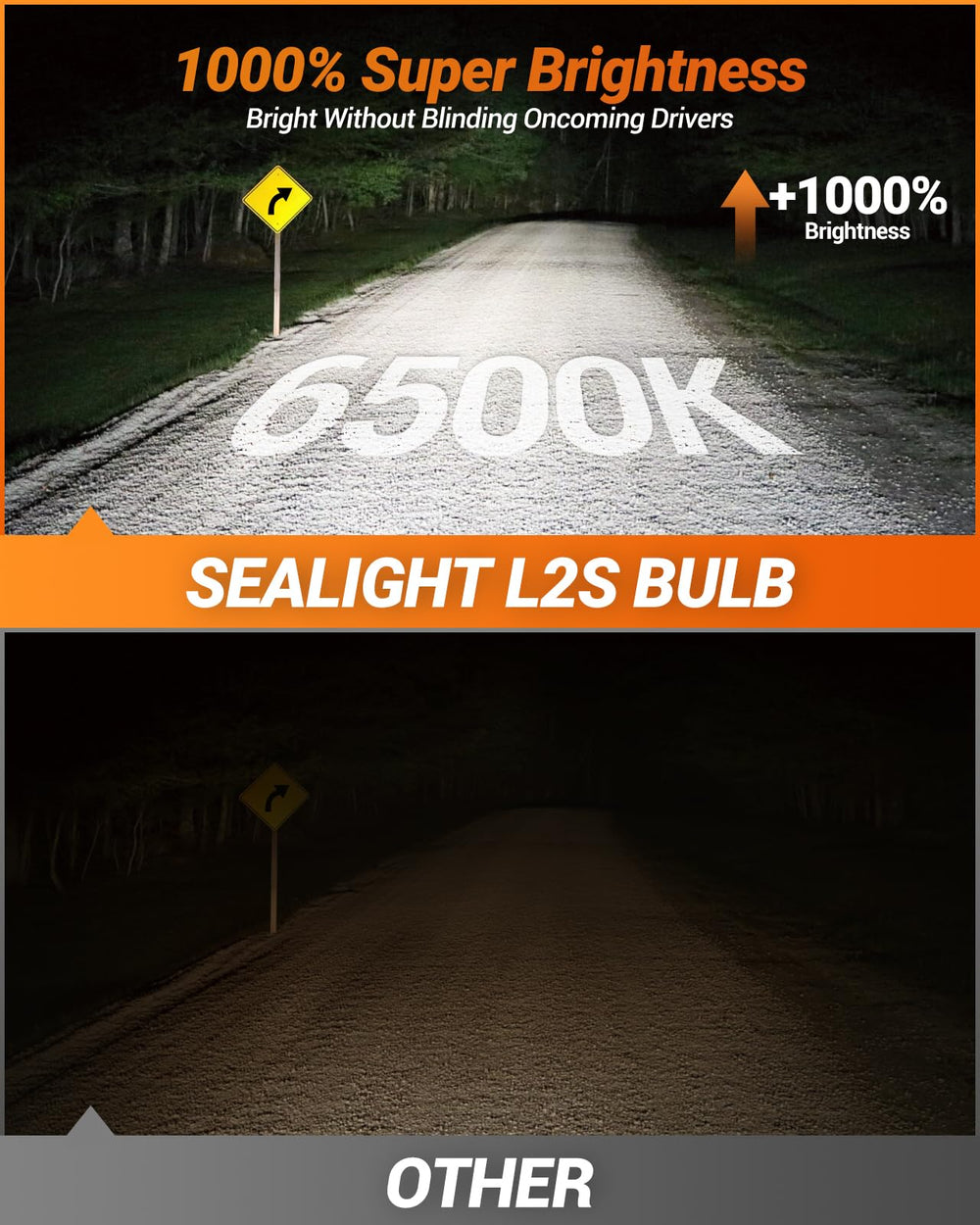 SEALIGHT 9005 with 1:1 beam pattern for uniform illumination.