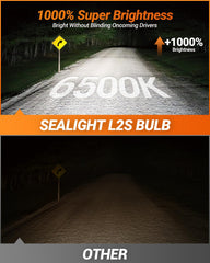 SEALIGHT 9005 with 1:1 beam pattern for uniform illumination.