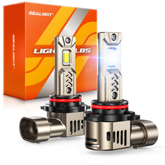 SEALIGHT 9005 bulbs with 1:1 design for precise, glare-free night lighting