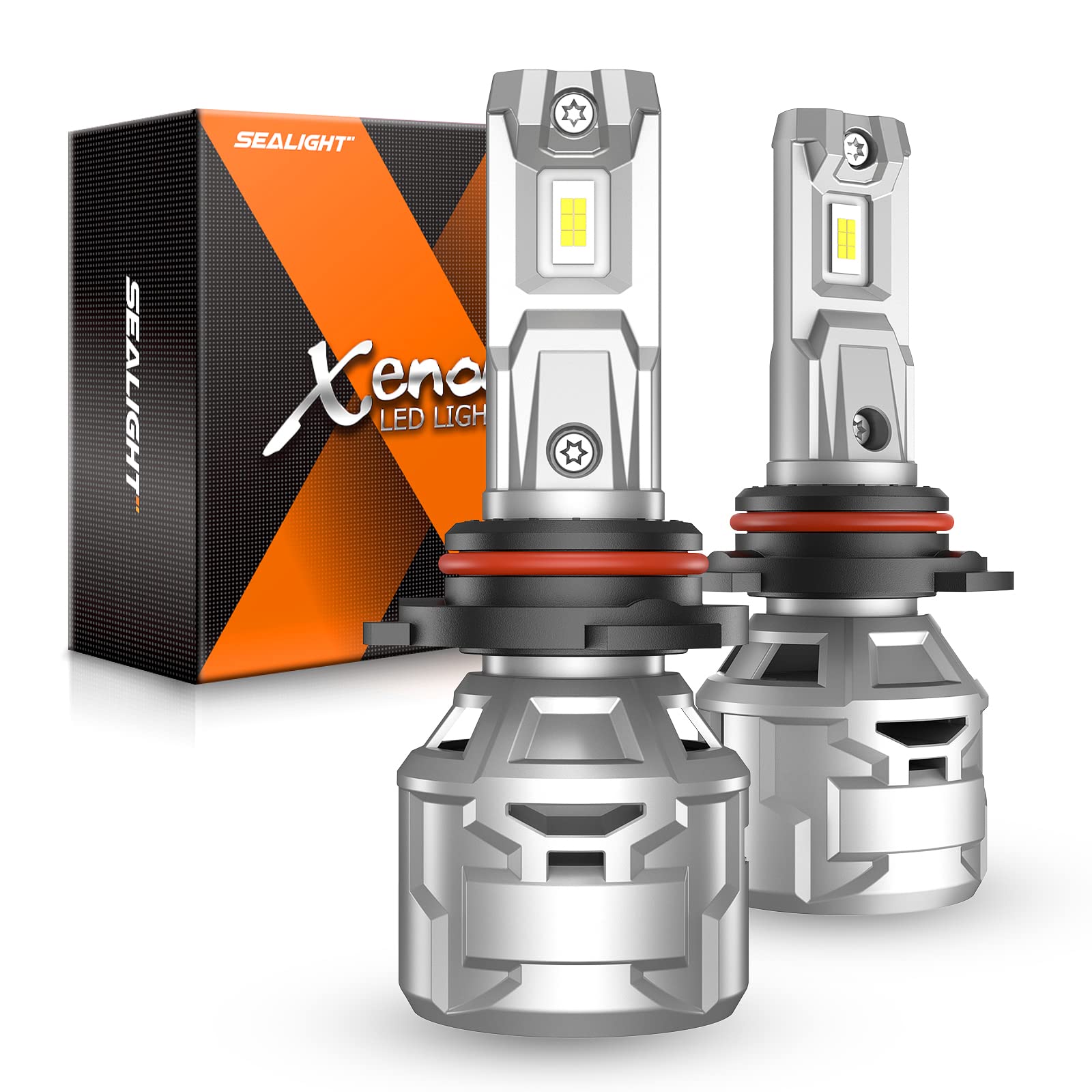 SEALIGHT 9006HB4 bulbs deliver 30000LM brightness for sharper night visibility.