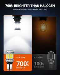 SEALIGHT 921 LED with 360-degree illumination improves rear visibility during parking.