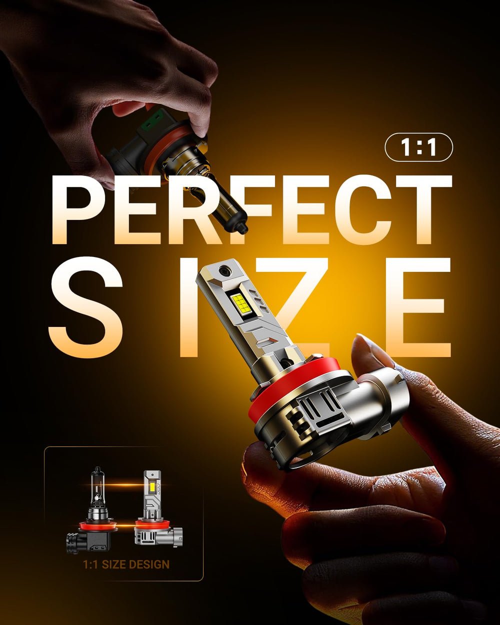 SEALIGHT Canbus-compatible bulbs help prevent errors on most vehicles.