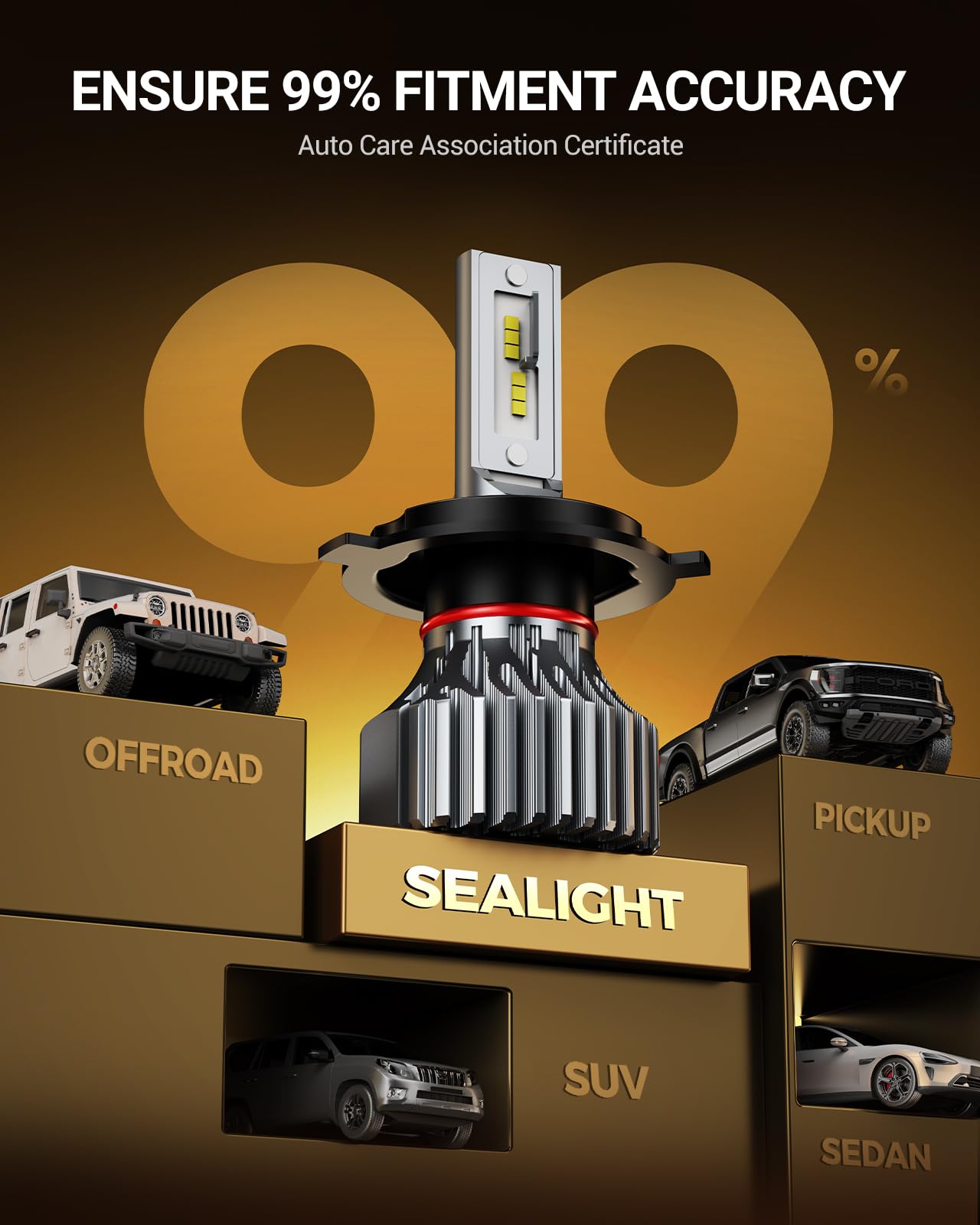 Sealight fanless cooling system enables silent operation and long service life