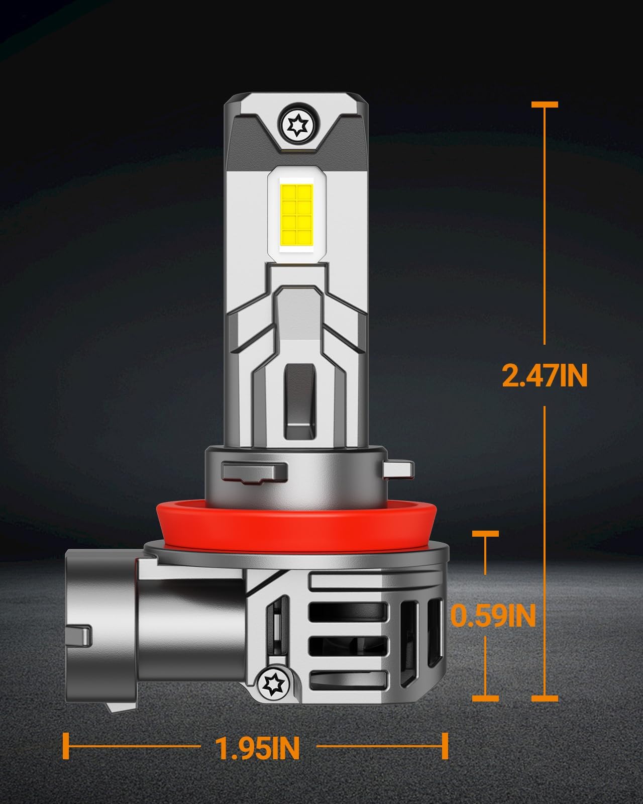 SEALIGHT H11/H9/H16 suitable for ATV/UTV fog light use.