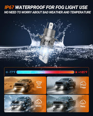 SEALIGHT H4/9003/HB2 bulbs durable aerospace grade aluminum housing