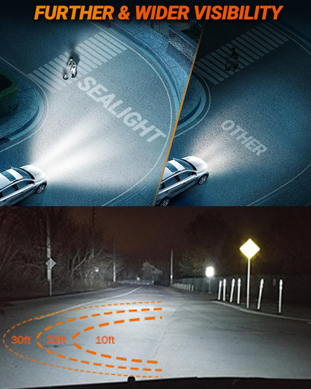 High-speed silent cooling fan for quiet operation