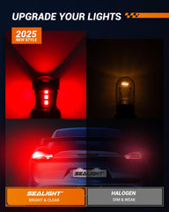 SEALIGHT LED bulb with HD lens for sharper beam pattern and focus