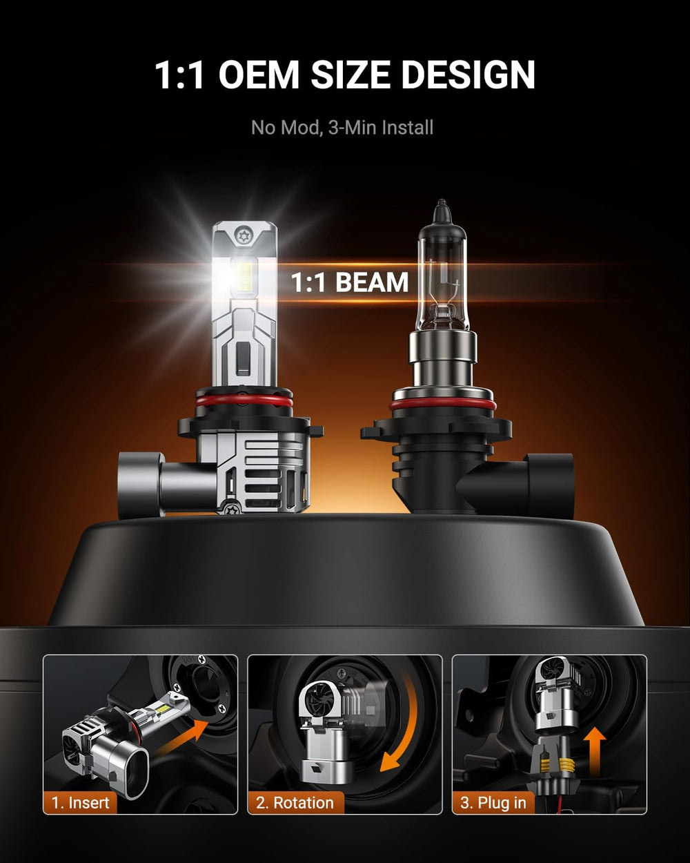 SEALIGHT plug-and-play quick install with 1:1 fit