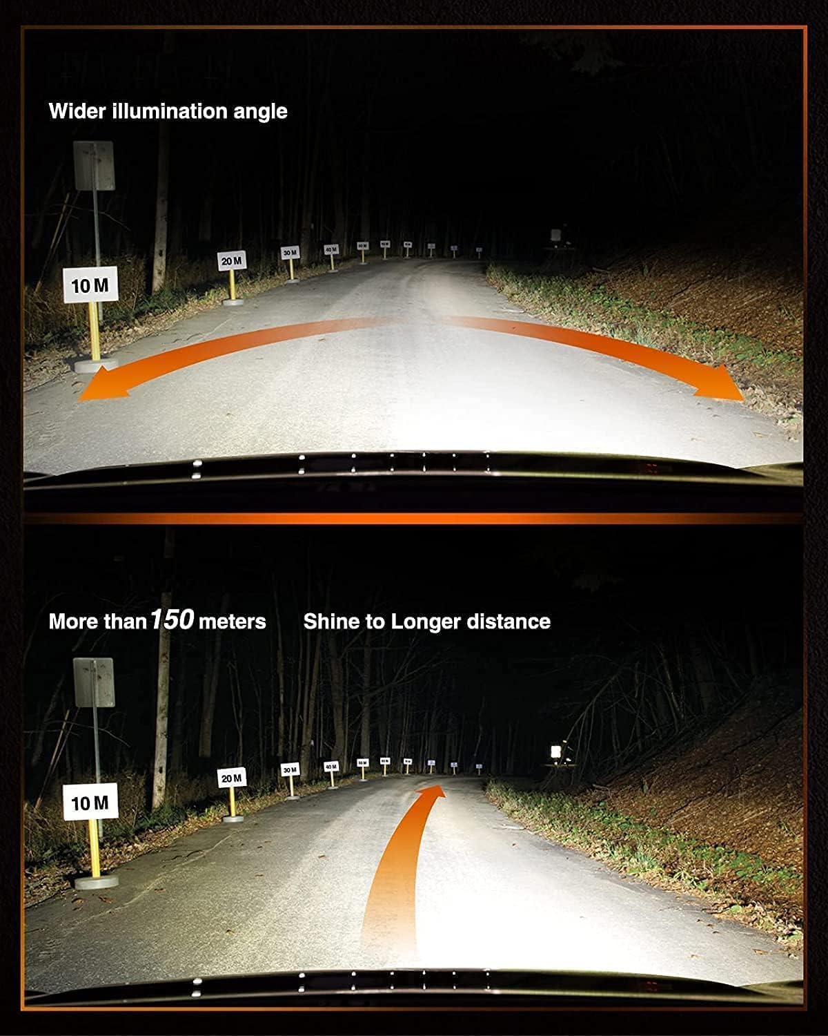 Pack of 2 SEALIGHT bulbs for two headlights or accessories