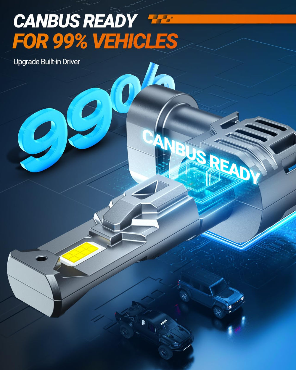 SEALIGHT S1-Pro H11 bulb CANbus ready with decoder option