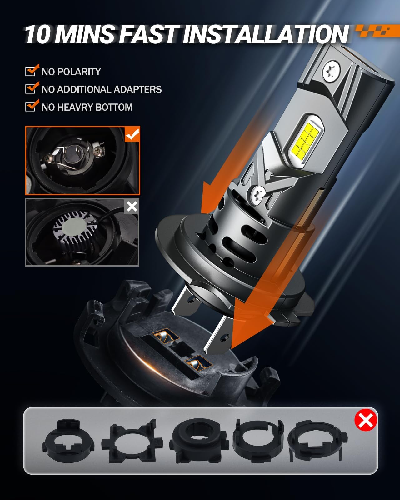SEALIGHT S2 Series with heat sink and fan for extended lifespan.